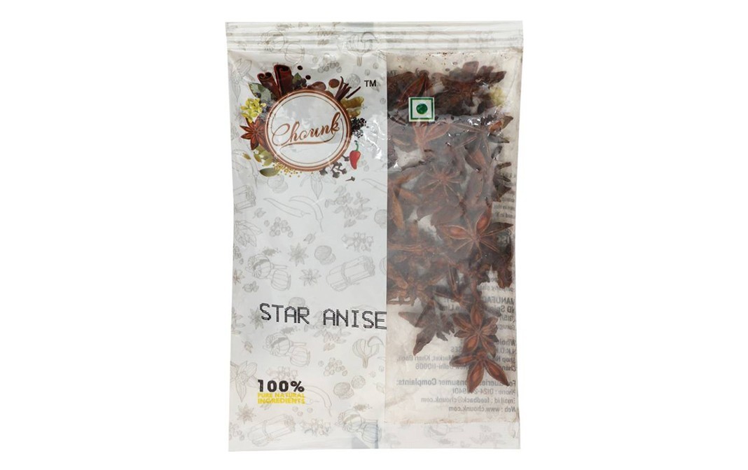 Chounk Star Anise    Pack  100 grams